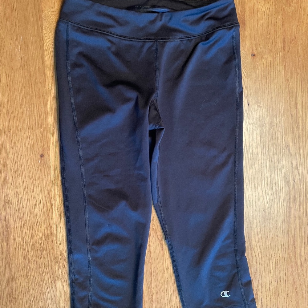 Womens Black Champion Leggings. Size XS